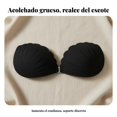 thumbnail image 4 of Abbraccia Almohadillas de sujetador transparentes impermeables, extra gruesas, push-up, para busto pequeño, trajes de baño, 4 of 6