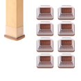 thumbnail image 5 of BUYISI Chair Leg Elastic Soft Glue Fits All Shape Hardwood Floors 8 Pack Medium round, 5 of 5