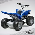 thumbnail image 5 of 12 Volt Yamaha Raptor ATV Battery Powered Ride-on - Blue and White, 5 of 10