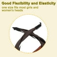 thumbnail image 6 of Unique Bargains Braided Headbands Head Bands for Women's Hair Non-slip Hairhoop Weaving Shape Accessories Coffee Color, 6 of 7
