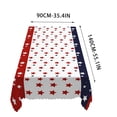 thumbnail image 3 of Aufmer Fashion Lace Style Festival Table Cloth Unique Printed Pattern Design Easy Clean Feature For Various Independence Day Theme Activity Arrangement, 3 of 5