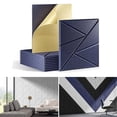 thumbnail image 3 of ZenCart 12Pcs Soundproof Wall Panel Self-Adhesive Sound Absorbing High Density Thick Acoustic Foam Panel Noise Reduction Wall Decoration Tile, 3 of 8