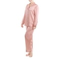 thumbnail image 3 of 100% Silk Sleepwear Women's Silk Pajamas Set, 3 of 11