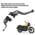 thumbnail image 4 of Levier d'Embrayage de Frein de Moto en Alliage d'Aluminium Poignée Réglable pour Classic Reborn 350 Super Meteor 650, 4 of 7