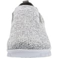 thumbnail image 6 of Deer Stags Kids' Eddy Jr. NoSox Slip-on Fashion Sneaker - White/Grey - 6 Big Kid Medium, 6 of 8