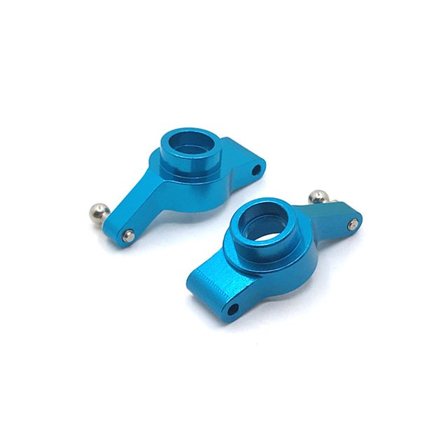 Ounissouiy 2 Piezas RC Car Knuckle Cup Modelo Vehículo Buje Trasero Automóvil Juguetes Actualizar Accesorios Modificados Repuestos Azul Type3 NO3