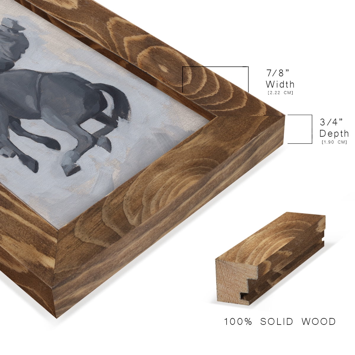 Getting Pitched II - Framed Print w/glass - Walnut