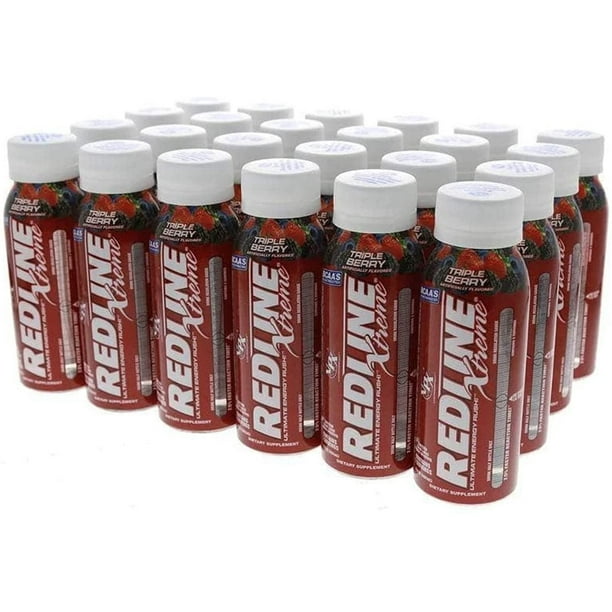 Redline Xtreme Energy Drink Triple Berry 24/ 8 oz. btls