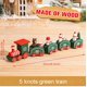 thumbnail image 1 of Tren de Navidad para decoración del hogar, adorno de Navidad, regalos de Feliz Año Nuevo, 2024, 2025, 1 of 5