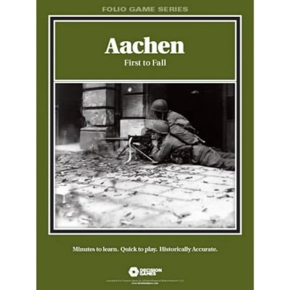 Decision Games Aachen First to Fall Folio Game Series DCG 1613