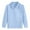 1#Light Blue, variant on Kiijoy Toddler Boys Long Sleeve Polo Shirt School Uniform Pullover T-Shirt, Sizes 3-4