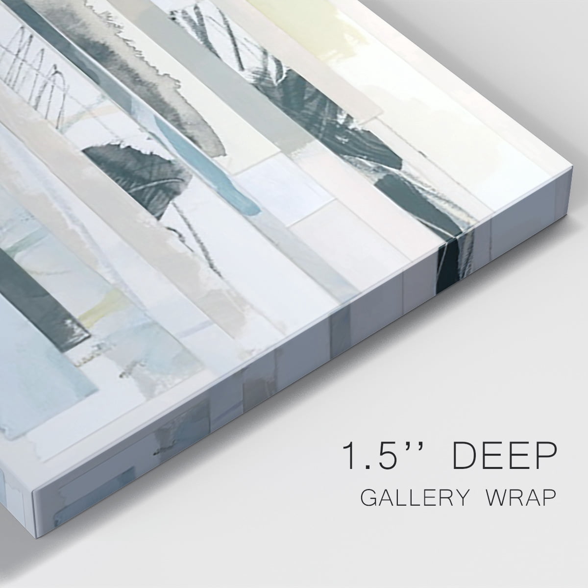 Paper Strata II Premium Gallery Wrapped Canvas - Ready to Hang