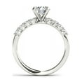 thumbnail image 3 of 3/4 Carat T.W. Diamond Classic 14kt White Gold Engagement Ring, 3 of 3