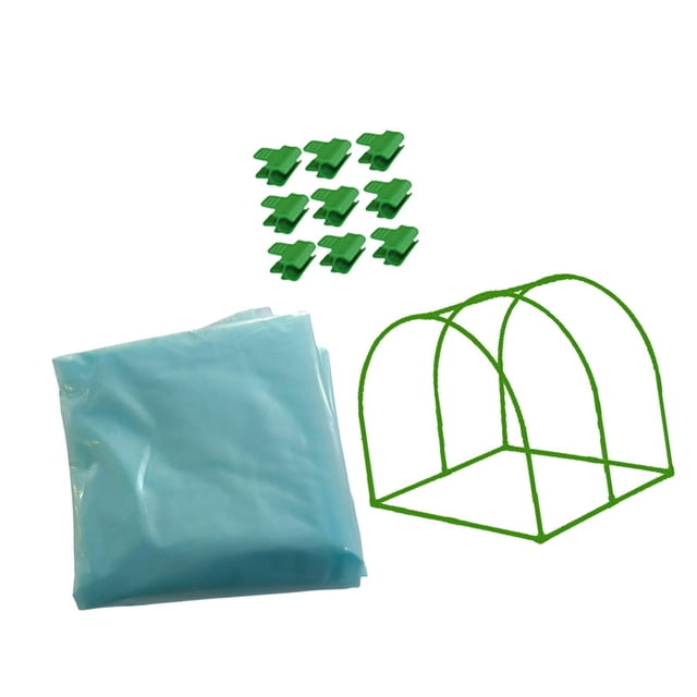Equipo de invernadero de invierno para jardín, fácil instalación, portátil, invernadero para plantas, invernadero pequeño para frutas de jardín al 150cmx50cmx60cm