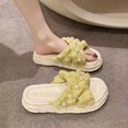 thumbnail image 1 of Platform Dissolved Shoes Seaside Beach Slippers Ins Pearl Sandals Women's Outer Wear, 1 of 14