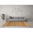 thumbnail image 3 of Ahgly Company Indoor Square Abstract Brown Modern Area Rugs, 8' Square, 3 of 4