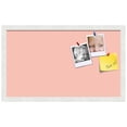 thumbnail image 2 of PinPix 24x14 Custom Cork Bulletin Board Pink Pastel Poster Board Has a Fabric Style Canvas Finish, Framed in Pink Pastel, by ArtToFrames (PinPix-1813), 2 of 5