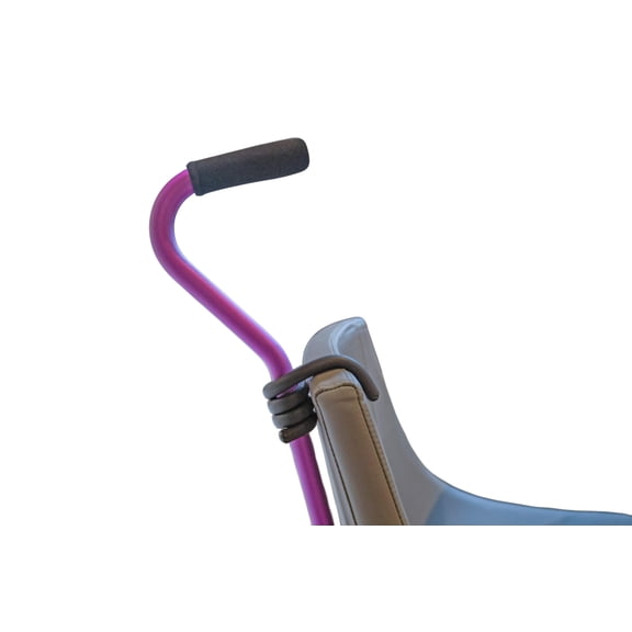 Crutcheze Cane Holder Clip for Walkers, Rollators, Scooters, 3 Pack