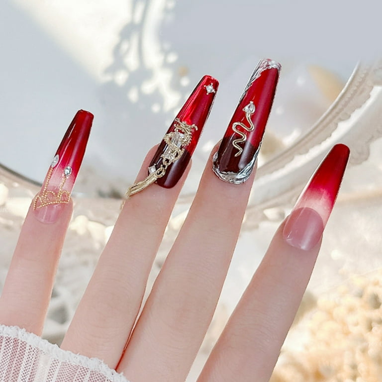Milue 2024 Chinese Style Metal Nail Drill Pendant for New