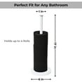 thumbnail image 3 of White Toilet Paper Holder Stand, 3 of 8