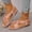 Pink, variant on OWUUcdse Flat Sandals for Women, Non-slip Spring Open Toe Strappy Summer Shoes Black Size 36