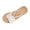 White, variant on MuXiKeJi Clothes Women's Bow Flat Slide Sandals Straw Footbed Open Toe Dressy Boho Summer Beach Slides Casual Slip On Ladies Sandals