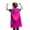 Hotpink, variant on Toptie Satin Superhero Capes, Halloween Festival Event Costumes And Dress Up For Kids & Adults-Royal Blue-19 2/3" H x 27 1/2" W