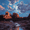 Red Rocks Sedona, variant on Impressionist Beach Scene Canvas Print, Wall Art for Living Room, Bedroom, Office, Dining Room, Hallway