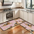 thumbnail image 3 of Kitchen Rugs Sets Of 2,German Shepherd Anti Fatigue Kitchen Mat Rugs Non Slip Washable,Decorative Kitchen Floor Mats for Kitchen,Sink,Laundry,17"x47"+17"x47", 3 of 5