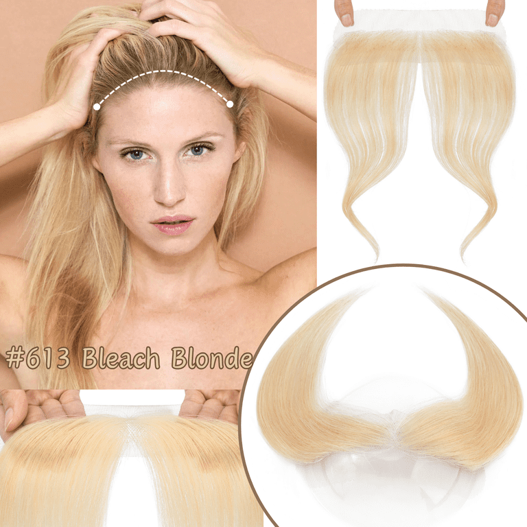 Benehair Handtied Lace Base Hairline Frontal Hairpiece 100  display picture 1