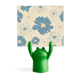 thumbnail image 1 of Flor planta Azul crisantemo Estante de notas, estante de ranas de animales de dibujos animados, 1 of 3