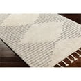 thumbnail image 3 of Surya Khemisset KMS-2311 30x48" Rectangle Modern Cotton Rug in Light Gray/Taupe, 3 of 7