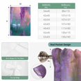 thumbnail image 6 of Purple Lavender Balloon Curtains for Windows, Bedroom Curtains 54 Inch Length, Abstract Oil Painting Nature Landscape Tie Up Curtains Panels Thermal Insulated Bathroom Curtains Window 42"x54", 6 of 8
