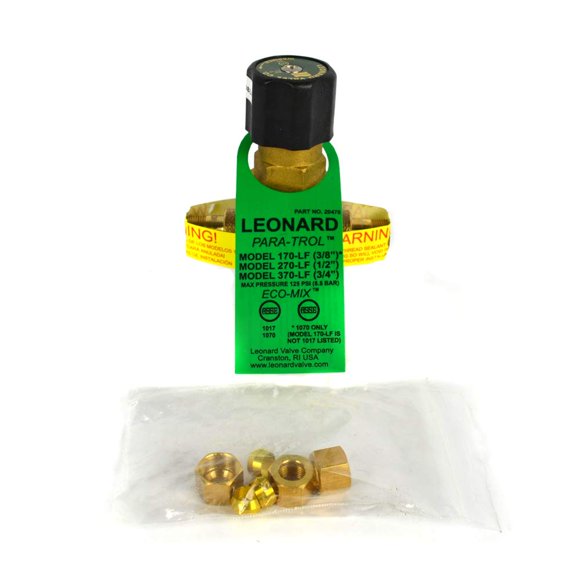 Leonard Valve Valve de Mélange, Bronze, 0.25 à 5 gpm 170-LF - 1 Chacun