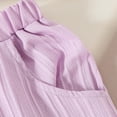 thumbnail image 6 of mgoYE Baby Girl Clothes 0-3 Months Toddler Baby Girl Clothes Knit Floral Fly Sleeve Tops Shorts Cute Summer Spring Outfits Infant Clothing Set(Purple,12-18 Months), 6 of 6