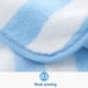 thumbnail image 4 of Toalla de Baño de Terciopelo para Adultos | Toalla de Forro Polar Extragruesa y Súper Absorbente para Secar El Cabello y El Cuerpo | Tejido Suave y Delicado con Un Elegante Estampado de Rayas | Perfe, 4 of 6