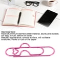 thumbnail image 4 of Stainless Steel Pen Clip, 30Pcs Multifunction Portable Pen Paperclip Holders with Case, Suitable for Diaries for Bookmarks, Receipts, 4 of 7