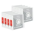 thumbnail image 1 of 3 Ring Binder 3" View Binders Slant D Ring White, Hold 600 Sheets, 12-Count, 1 of 7