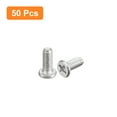 thumbnail image 3 of Uxcell M1.4x0.3x4mm 50 Pack Metal Flat Round Head Screws Phillips Drive Machine Bolt, 3 of 5