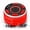 Red, variant on STARBIAO IPX7 Waterproof Shower Bluetooth Speaker, Portable Wireless Speaker with Suction Cup, Bluetooth 5.3, LED Clock, RGB Light, FM Radio, TWS Pairing, 360° Sound, Blue