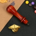 thumbnail image 4 of Cabezal Sello Diy Multipureze en Relieve Ornamental Socador Cera para Invitaciones Boda, 4 of 6