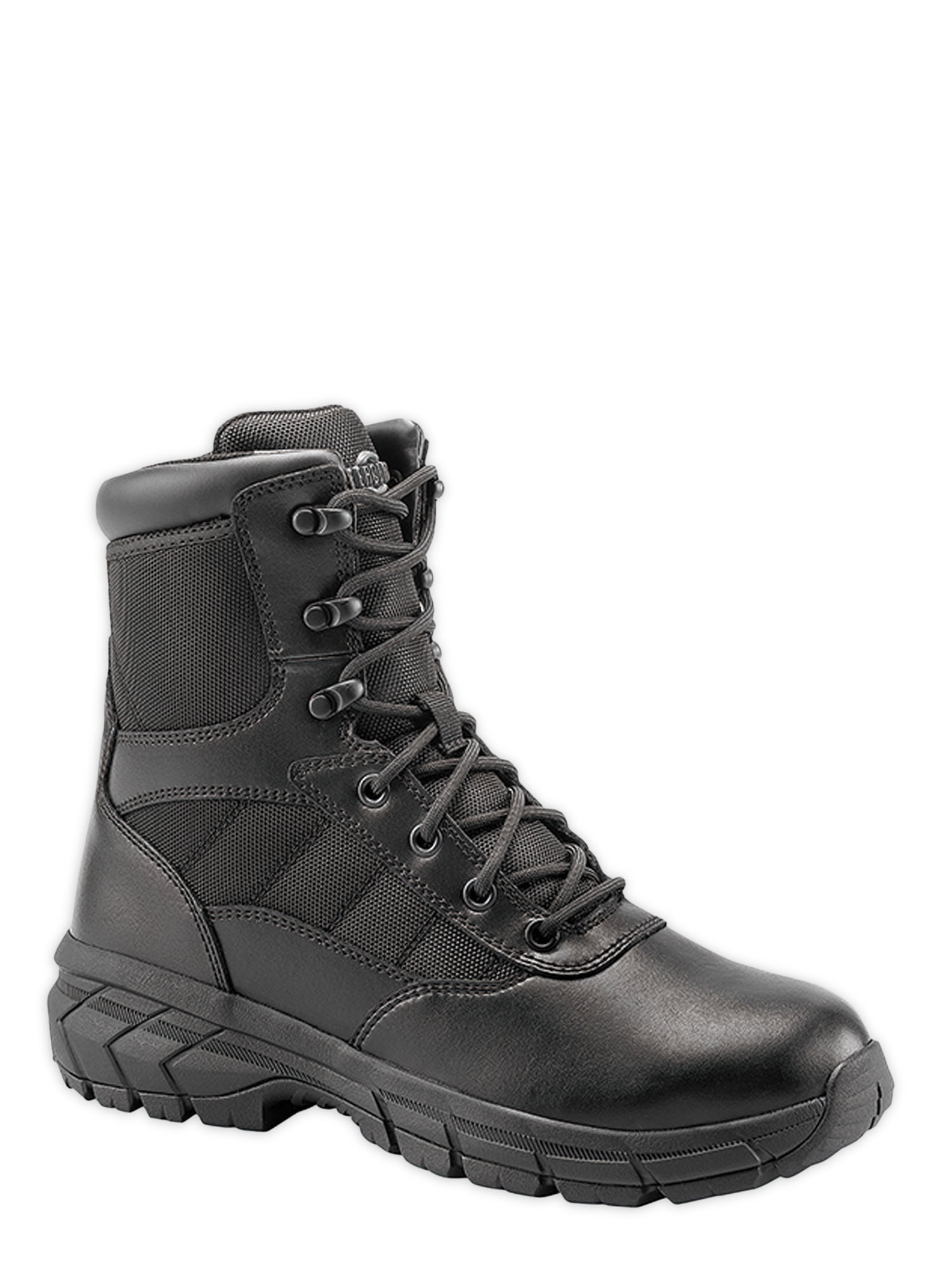 Men's Interceptor Force Steel Toe Work Boots Tactical Boots Black Lace Up 05 