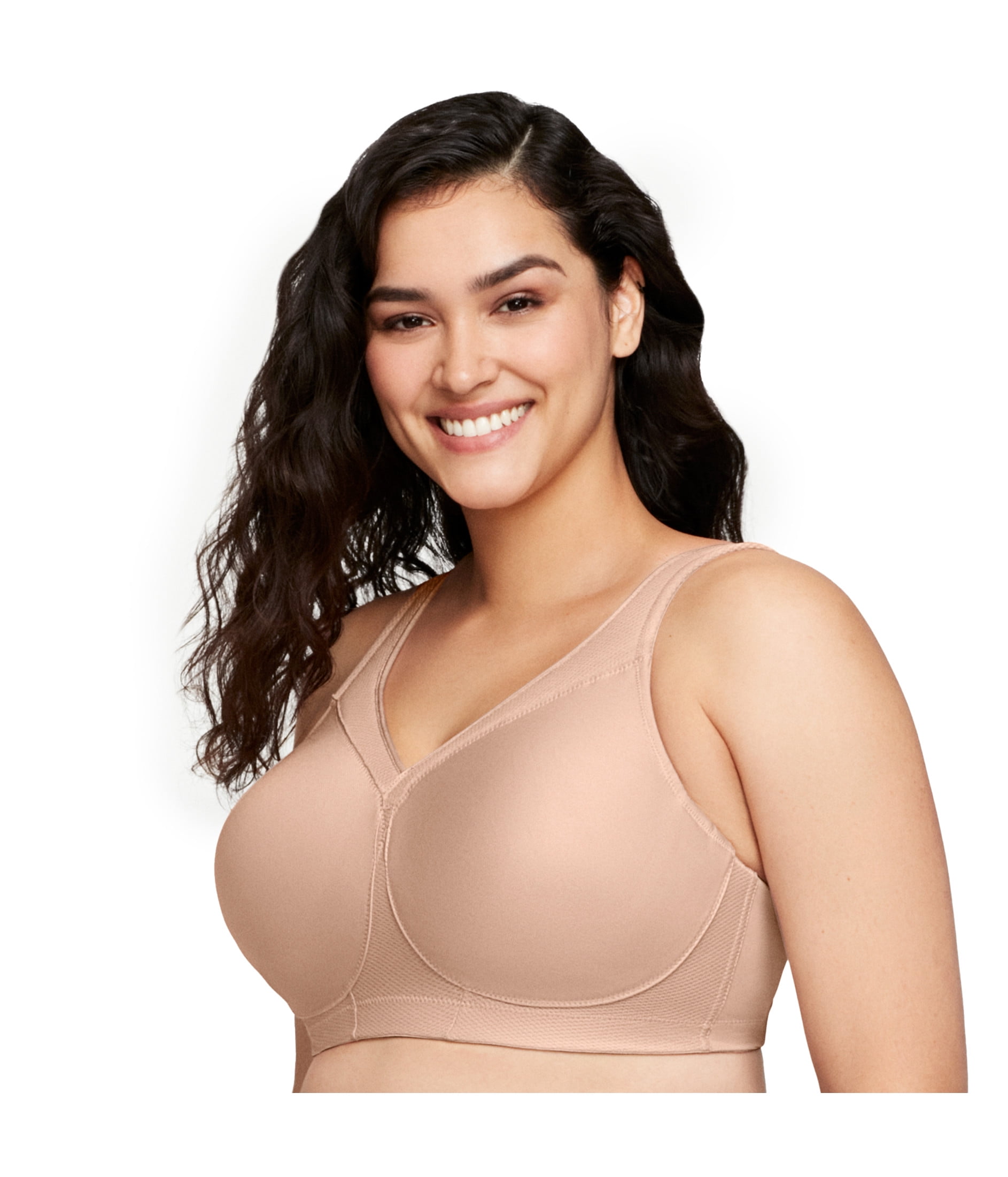 Glamorise MagicLift Seamless Sports Wirefree Bra 1006 (Women's & Women's Plus)