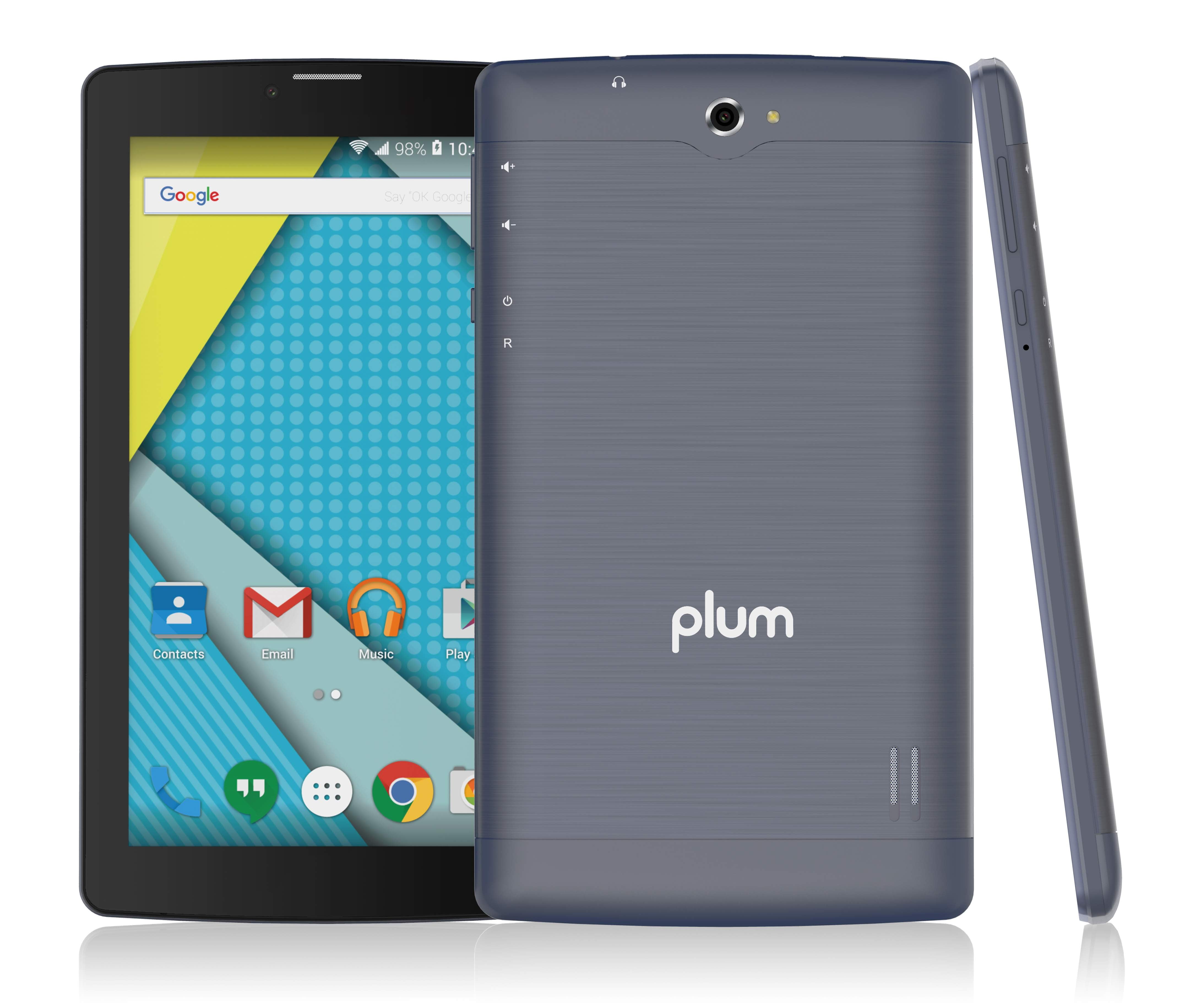 Plum Optimax 12 Tablet Phone Phablet 4G GSM Unlocked 7" Display ATT