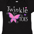 thumbnail image 4 of Inktastic Twinkle Toes Pretty Butterfly Girls Baby Bodysuit, 4 of 5