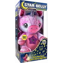 Ontel Star Belly Dream Lites, Stuffed Animal Night Light, Pink and Purple Unicorn