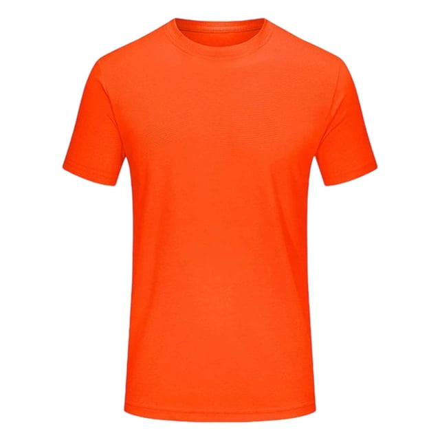 Boys Ice Cool Crew Neck Short Sleeve T-Shirts, Lightweight Breathable Kids Athletic Tops