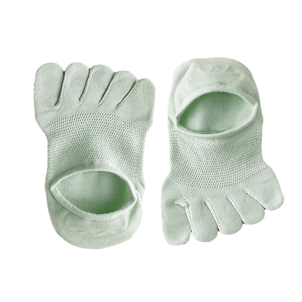 Calcetines de Barco para Mujer Jinwen Verde 1 Par