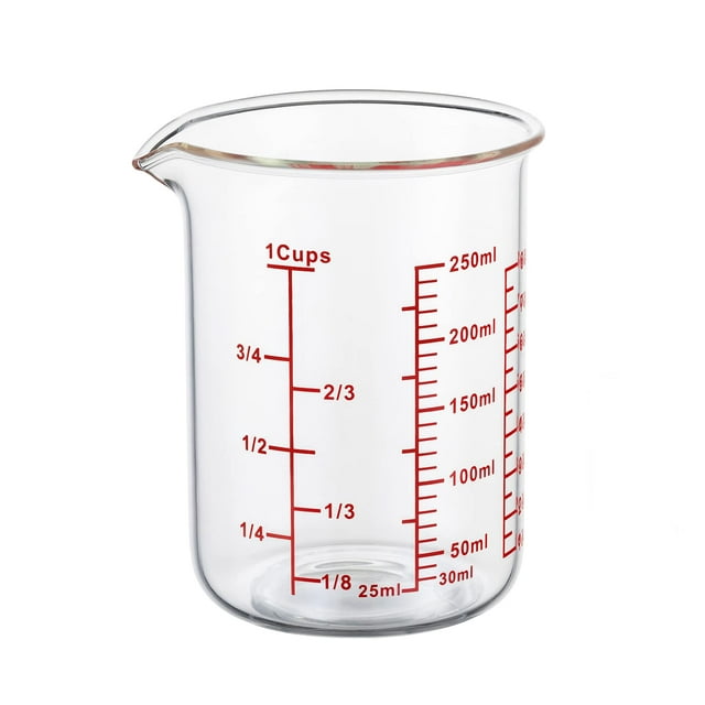 Vaso medidor Ackers BORO3.3 de vidrio borosilicato de 250 ml