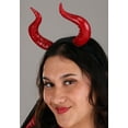 thumbnail image 2 of Women's Plus Size Leather Devil Costume, 2 of 5